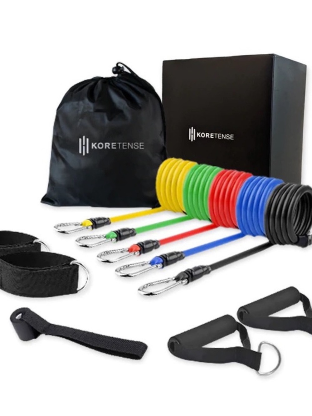 kore tense KORETENSE RESISTANCE BANDS Workout Set